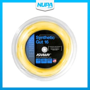 Dây Đan Vợt Tennis Ashaway Sythetic Gut – Yellow – 16