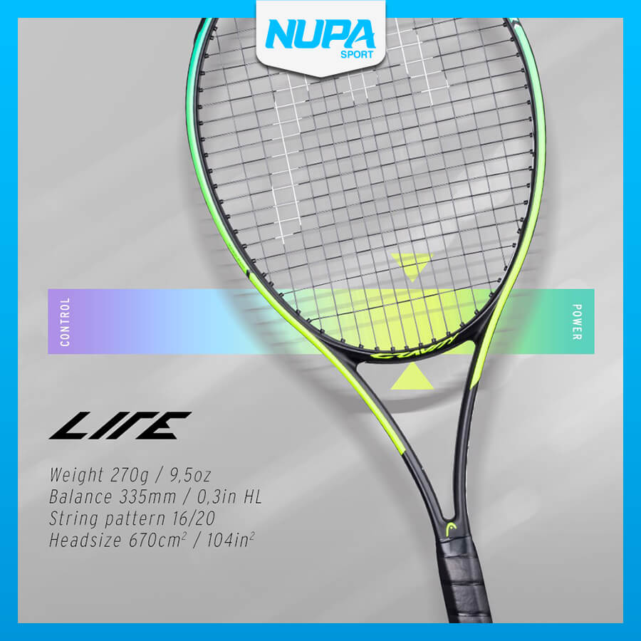 Vợt Tennis Head Graphene 360+ Gravity Lite (270g) - 2021