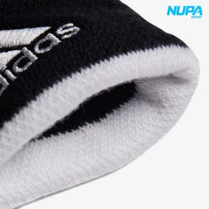 băng mồ hôi tay tennis adidas loại nhỏ - black/ white