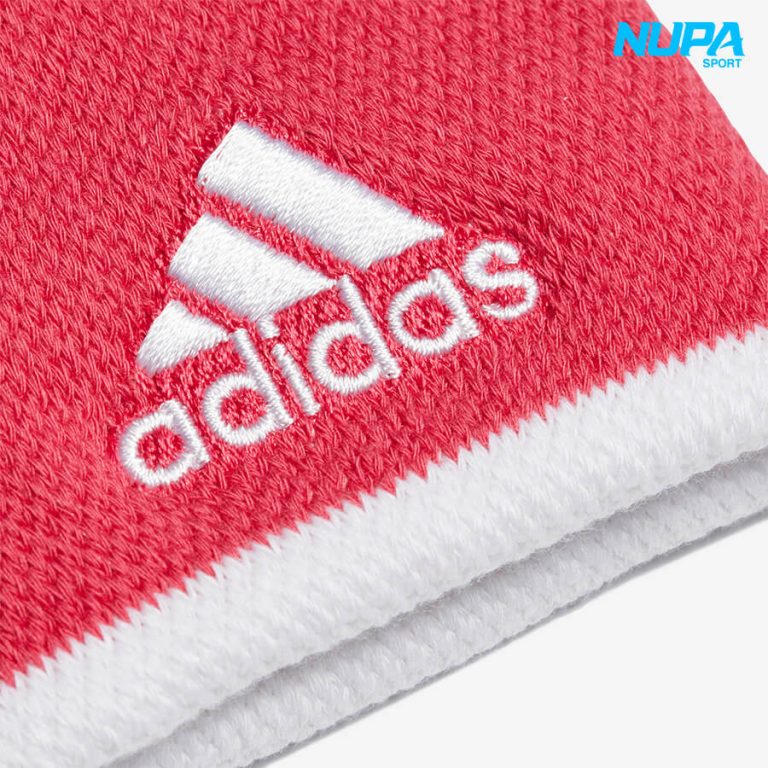 băng mồ hôi tay tennis adidas loại nhỏ - power pink/ white