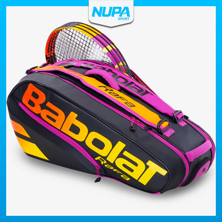Túi Tennis Babolat Pure Aero Rafa RH6 - Black/ Orange/ Purple