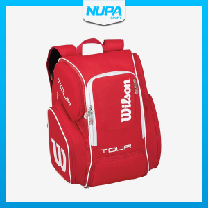 Balo Tennis Wilson Tour V Large – Red- White