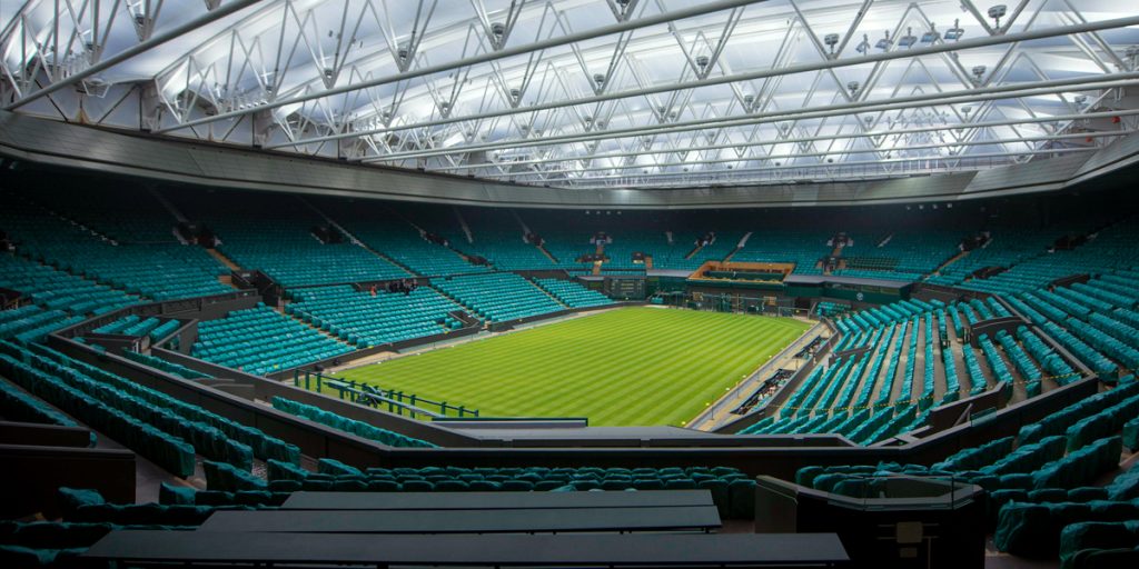 Sân Centre Court của giải vô địch Wimbledon
