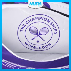 Túi Tennis BABOLAT Wimbledon White/Purple - 167751205