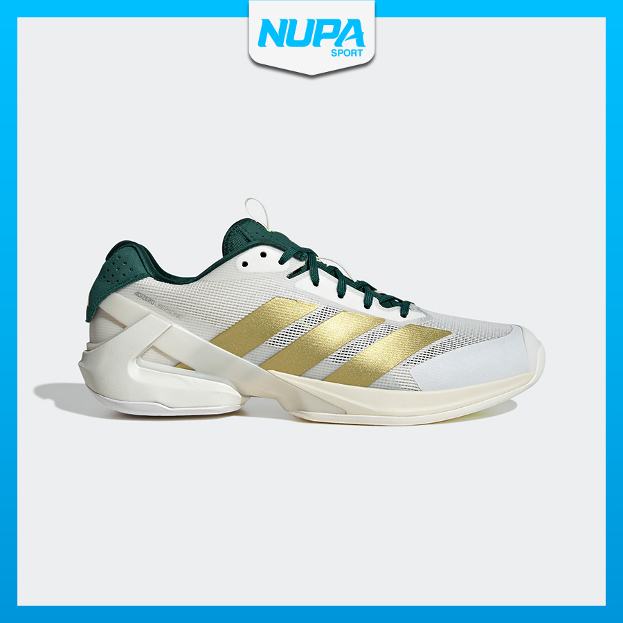 Giày Adidas Adizero Ubersonic 5 White/Gold/Green - IH3087