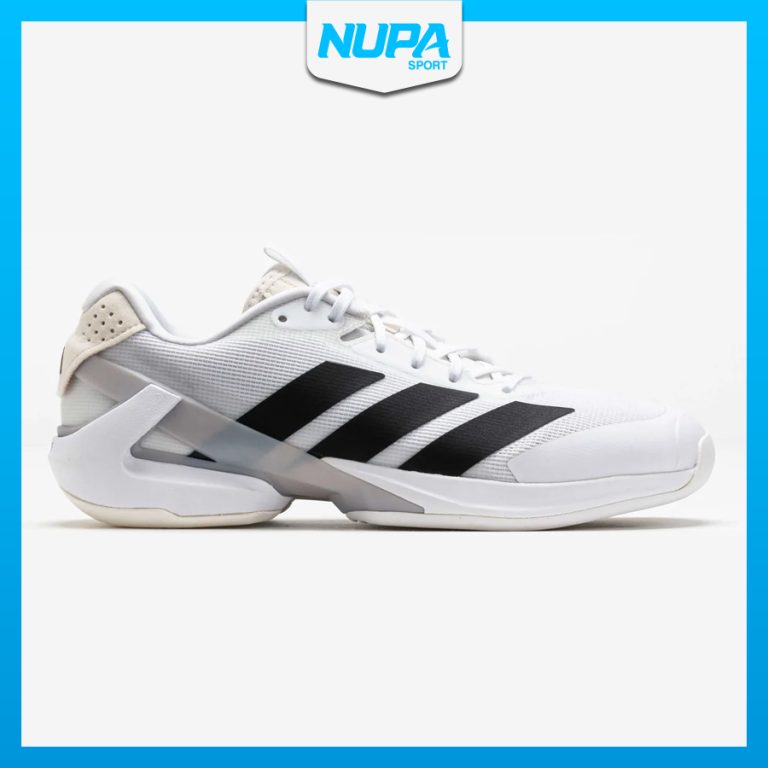 Giày Tennis Nam Adidas Adizero Ubersonic 5 - White/Core Black/Silver Metallic
