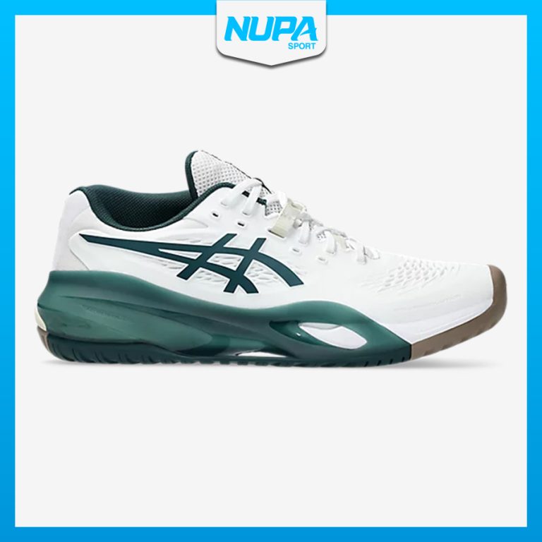 Giày Tennis - Pickleball Asics Gel-Resolution X - White/Saxon Green - Men