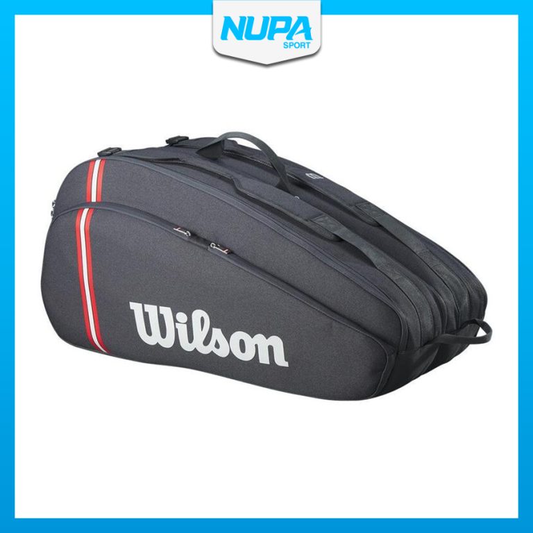 Túi Tennis Wilson Tour 12PK Racket Black 2025 - WR8037301001