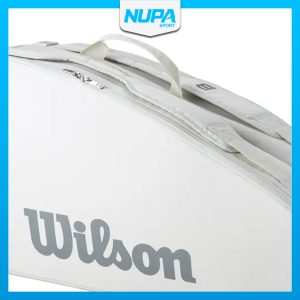 Túi Tennis Wilson Tour 6 Pack White 2025 - WR8037502001