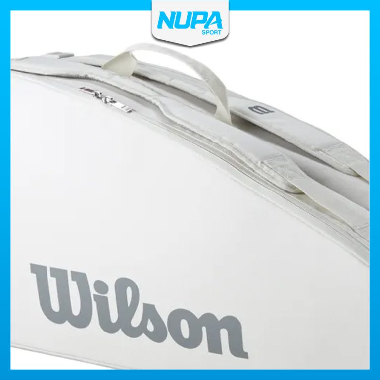 Túi Tennis Wilson Tour 6 Pack White 2025 - WR8037502001