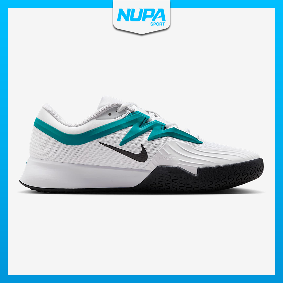 Giày Tennis Pickleball Nike Vapor Pro 3 HC ‘White/Radiant Emerald’ FZ2161-104