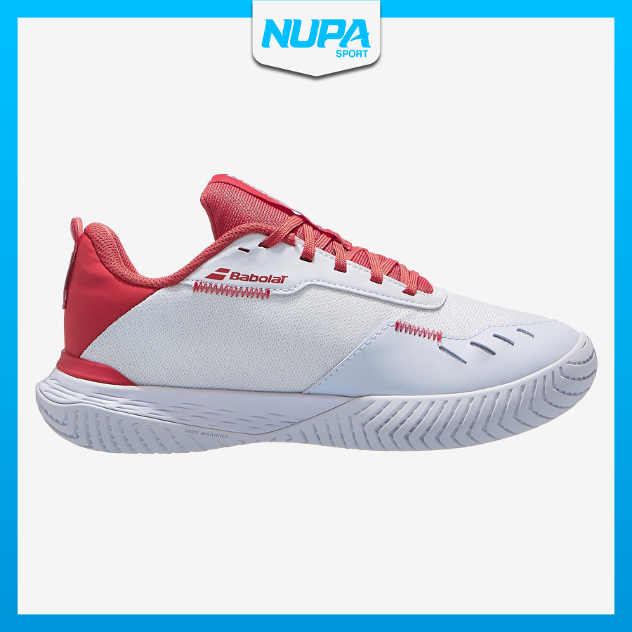 Giày Tennis Pickleball Babolat SFX Evo AC White/Terra Cotta Women's ( 3A1F25A556-1110 )