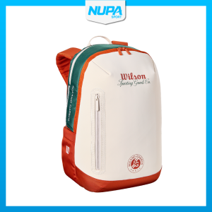 Balo Wilson Roland Garros 2026 Tennis Backpack Cream WR8052601001