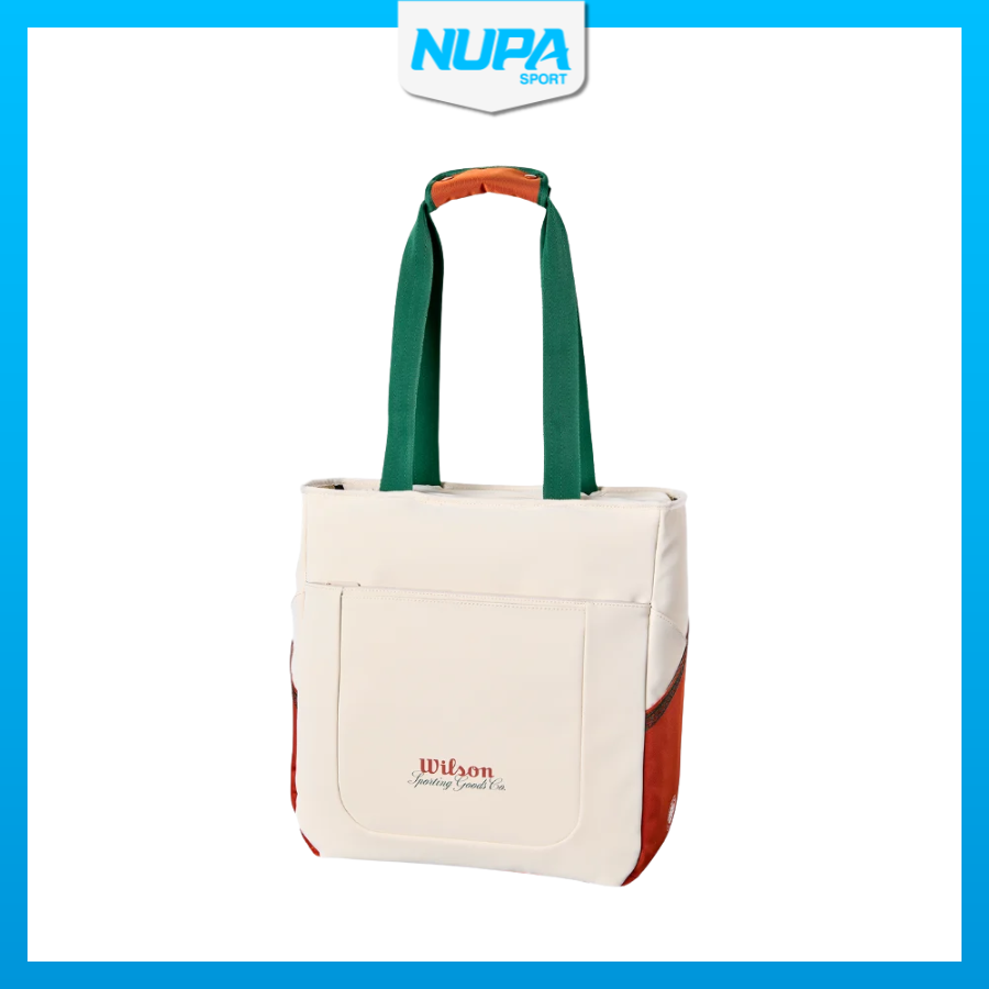 Túi Tote Wilson Roland Garros 2026 Tennis Tote Cream/ Clay